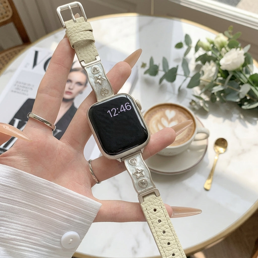 Leather & Alloy Band