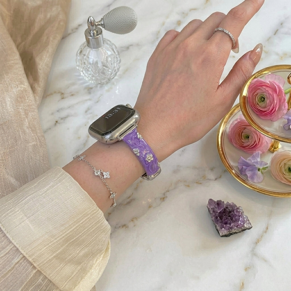 Flower Alloy Band
