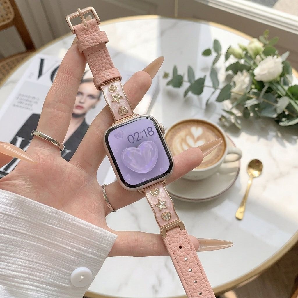 Leather & Alloy Band