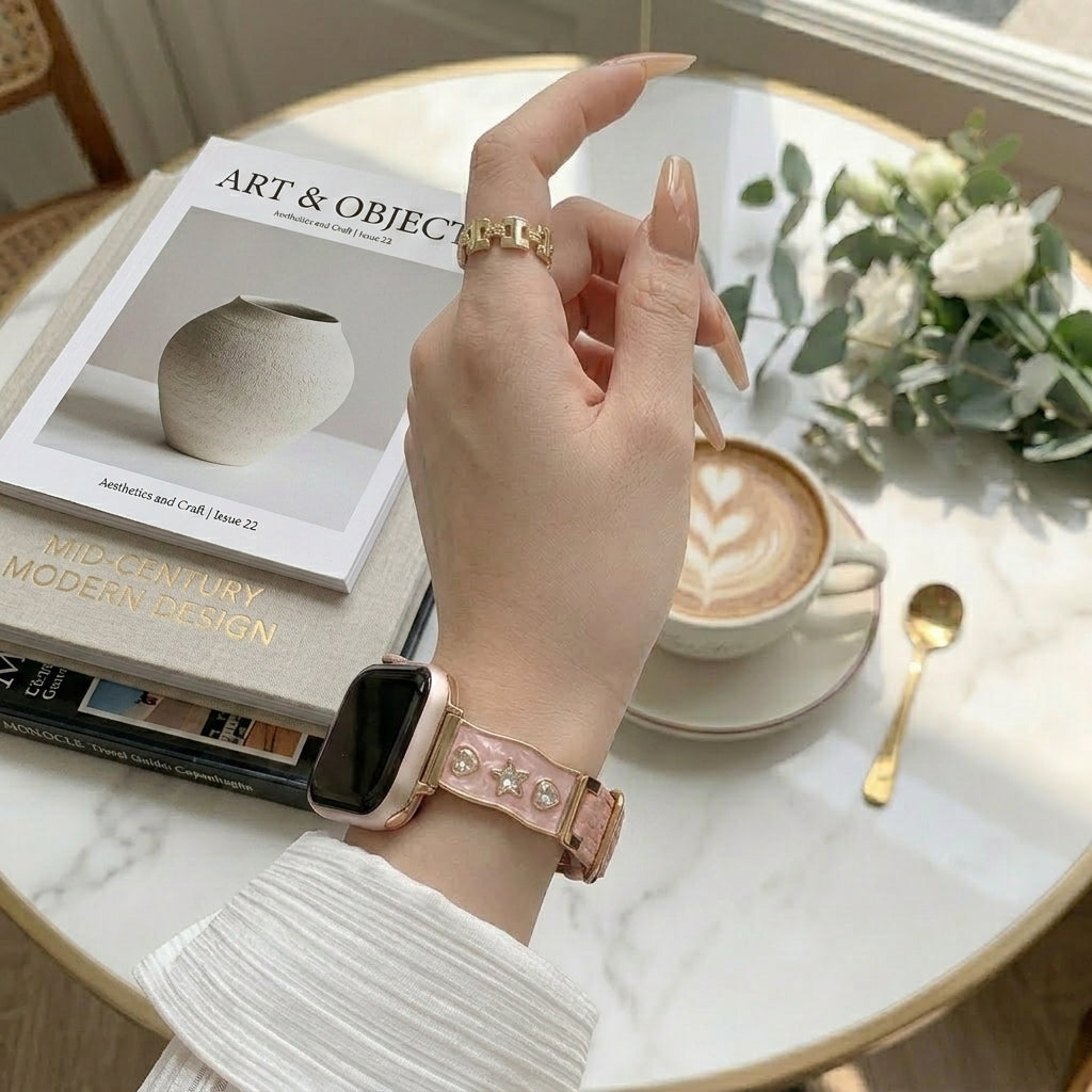 Leather & Alloy Band