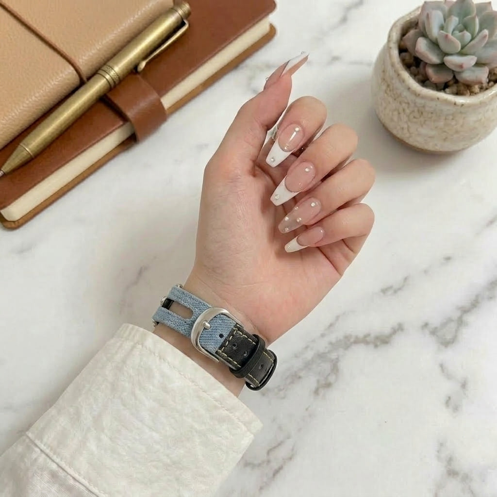 Hollow Denim Band